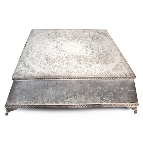 EPNS 16″ Square Cake Stand