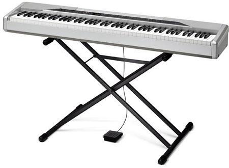 Casio Priva with X stand