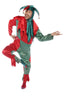 Red and Green Jester Costume
