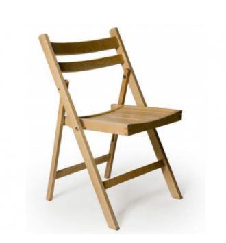Wooden Fold Flat Chair