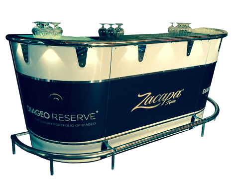 Mobile Bar 2.4 meters