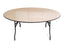 6ft Round Wooden Table