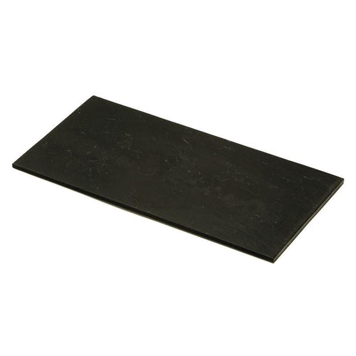 Slate Plate Black 12″ x 6″