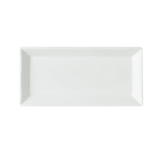 Dessert/Side Plate 10″ Rectangular Plain White  (packs of 10)