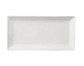 Dessert Plate 12″ Rectangular Plain White  (packs of 10)