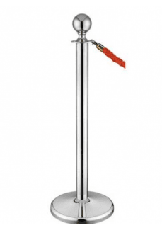 Barrier Post (Chrome)