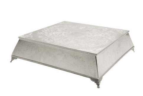 Wedding Cake Stand Square 15″