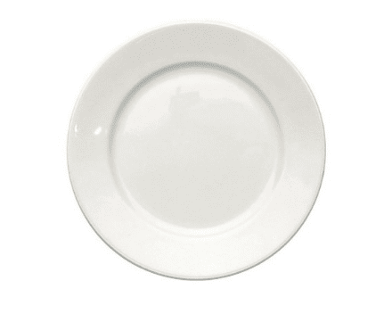 Side Plate 6.5″ Plain White  (packs of 10)