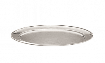 Oval Service Flat 18″