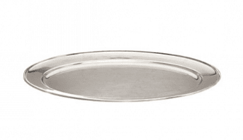 Oval Service Flat 20″