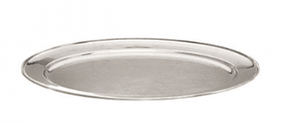 Oval Service Flat 22″