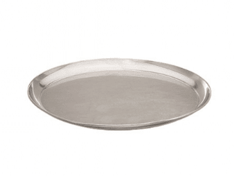 Round Service Flat 14″