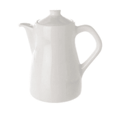 Coffee Pot Plain White
