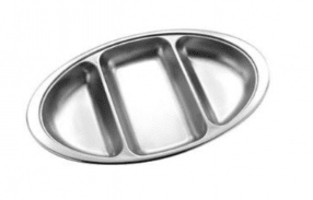 Vegetable Dish 14″ 3 Section