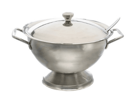 Soup Tureen Lid Stainless Steel