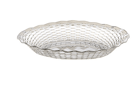 Oval Roll Basket Stainless Steel