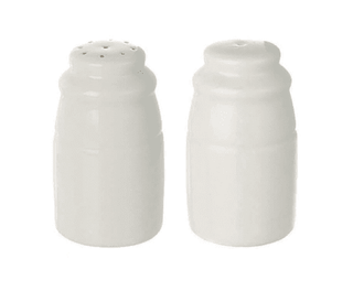 Salt & Pepper Set Plain White