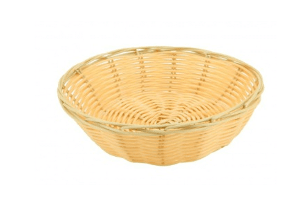 Wicker Bread Basket 9″