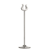 Menu and Number Holder Chrome