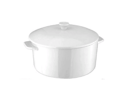 Casserole Dish Plain White