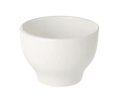 Sugar Bowl Plain White