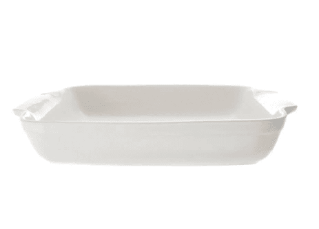 Oven Proof Dish 12″ Rectangular Plain White