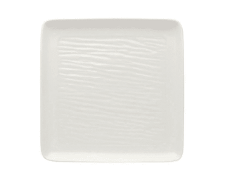 China Serving Plate 12″ Square Plain White