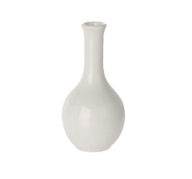 Bud Vase Plain White