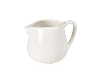 Milk/Cream Jug 4oz Plain White