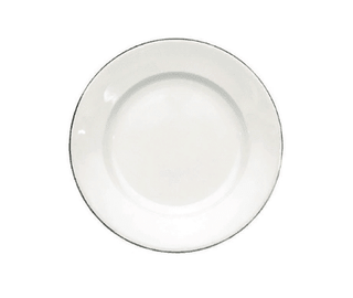 Dessert/Starter Plate 7.5″ Silver Line (packs of 10)