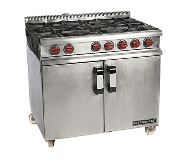 Cooker 6 Burner With Oven – L.P. Gas