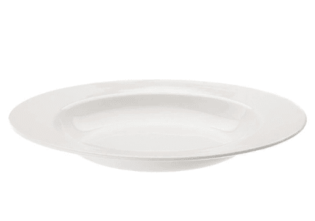 Pasta Plate 12″ Plain White  (packs of 10)