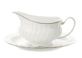 Gravy/Sauce Boat Gold Line