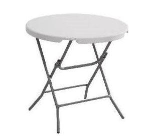 Round Plastic Table 32″