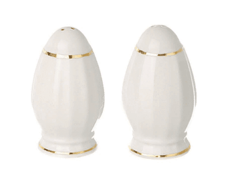 Salt & Pepper Set Gold Line