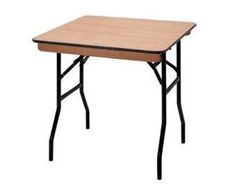 Trestle Table 2′ x 2′ 6″