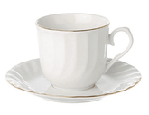 Tea/Coffee Saucer Gold Line (packs of 10)
