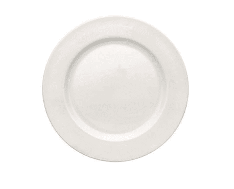 Dinner Plate 12″ Plain White  (packs of 10)
