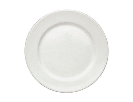 Dinner Plate 10″ Plain White  (packs of 10)