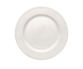 Dessert/Starter Plate 8″ Plain White  (packs of 10)