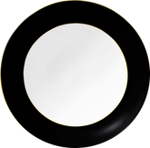 Black Rimmed Charger Plates