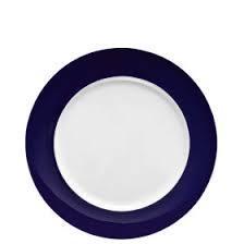 Purple Rimmed Charger Plates 13″